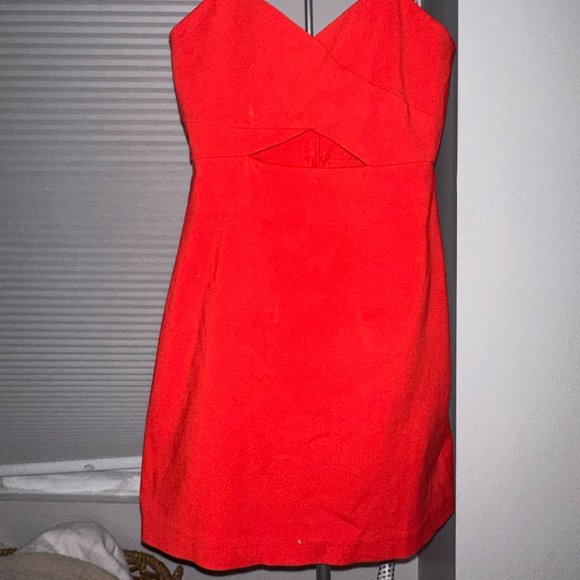 Coral Zara Summer Dress, Size M - Picture 2 of 5